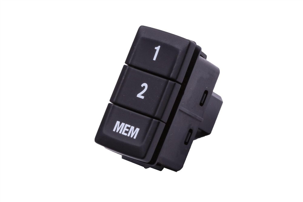 GM Genuine Parts Jet Black Front Adjuster Memory Switch