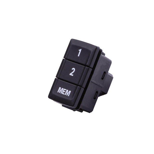 GM Genuine Parts Jet Black Front Adjuster Memory Switch