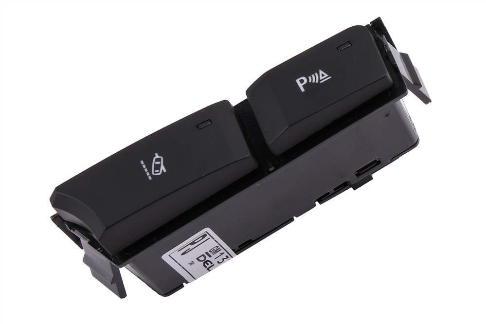GM Genuine Parts Jet Black Parking Assist Alarm Disable Switch