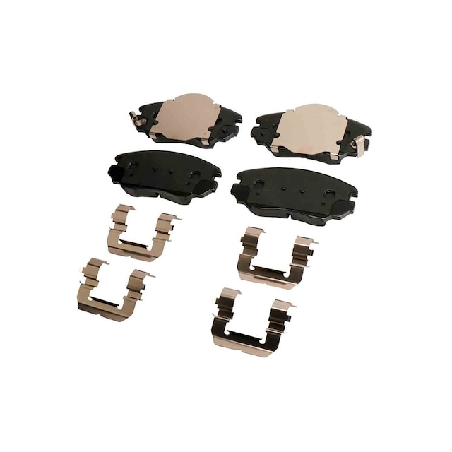 GM Genuine Parts Front Disc Brake Pad Set with Clips