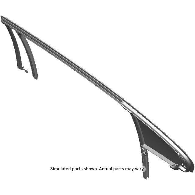GM Genuine Parts Passenger Side Rear Door Stationary Window