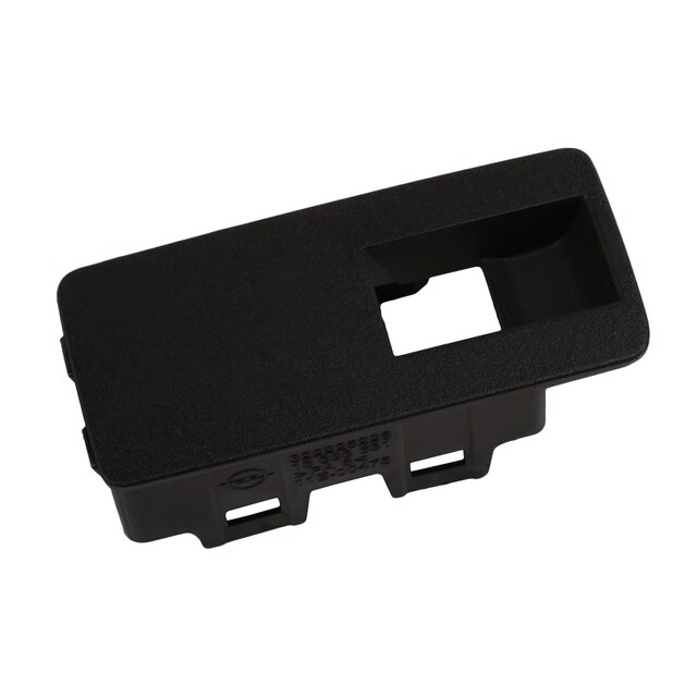 GM Genuine Parts Jet Black Rear Seat Back Folding Actuator Switch Bezel
