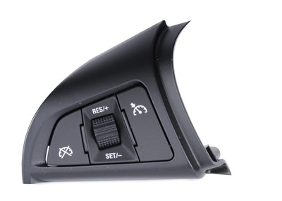 GM Genuine Parts Jet Black and Ice Blue Cruise Control Switch