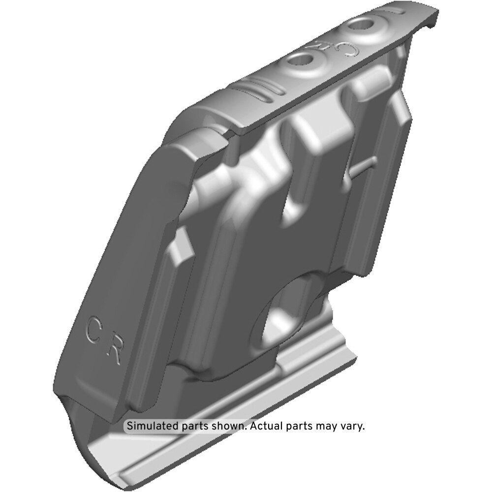 GM Genuine Parts Passenger Side Rear Seat Back Pad