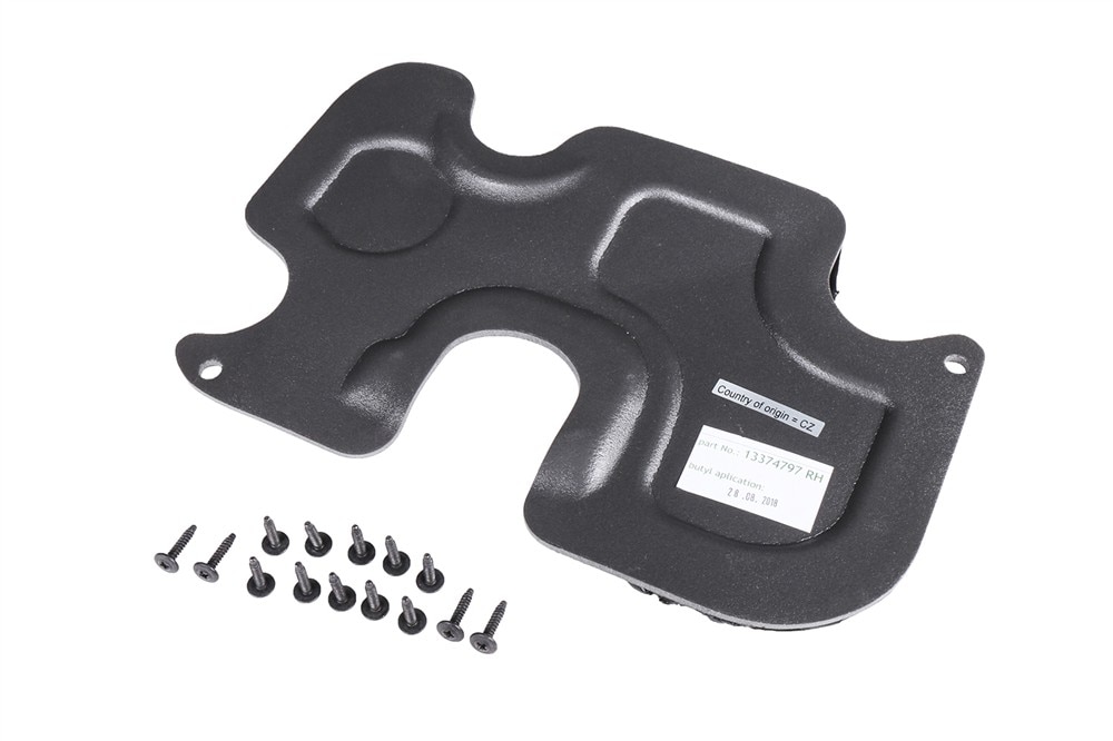 GM Genuine Parts Passenger Side Quarter Inner Panel Water Deflector