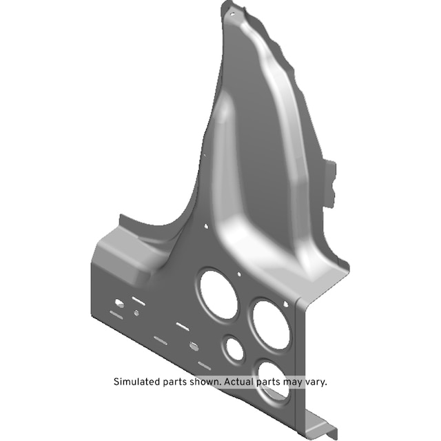 GM Genuine Parts Driver Side Center Pillar Outer Panel Reinforcement