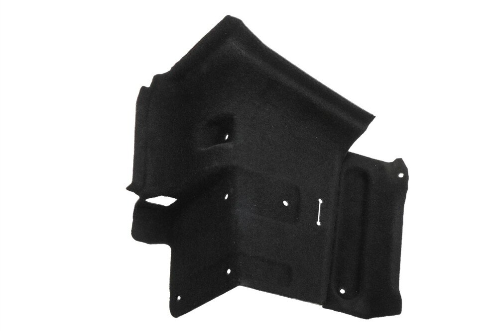 GM Genuine Parts Jet Black Passenger Side Rear Floor Panel Carpet