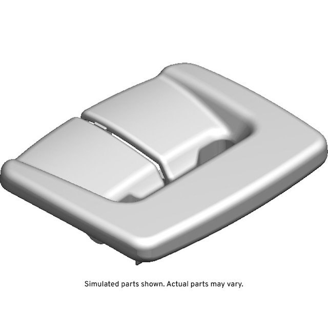 GM Genuine Parts Oxford Stone Rear Seat Belt Opening Cover