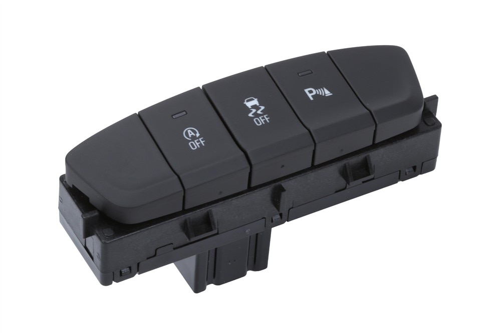 GM Genuine Parts Black Floor Console Accessory Function Switch