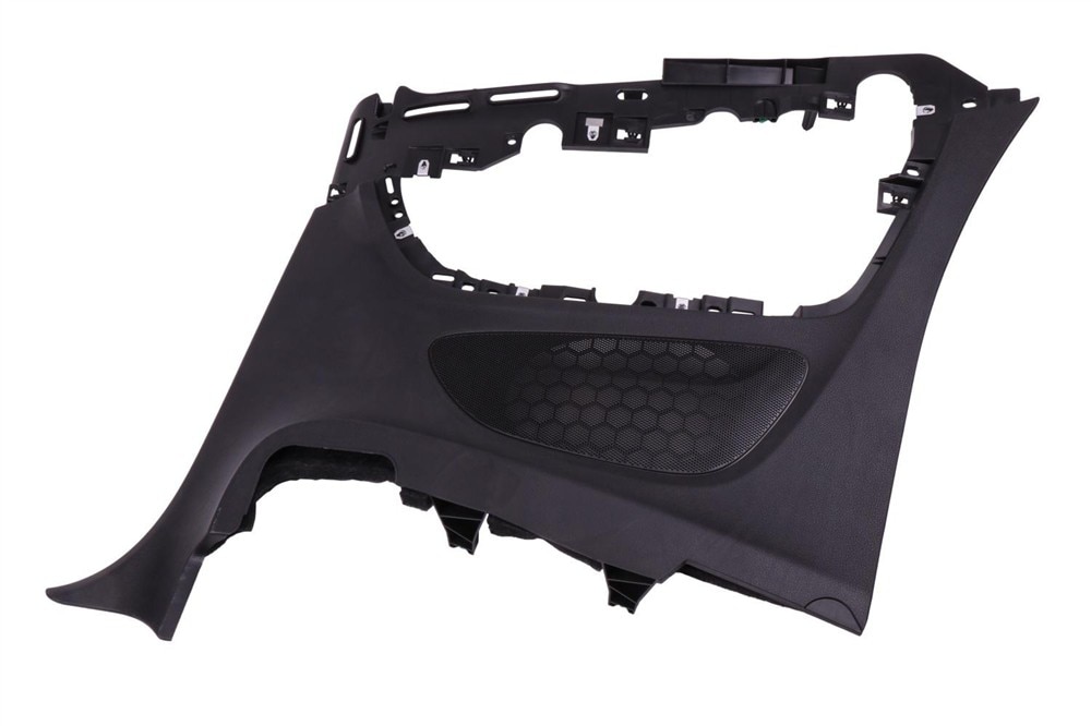 GM Genuine Parts Jet Black Passenger Side Quarter Window Trim Panel