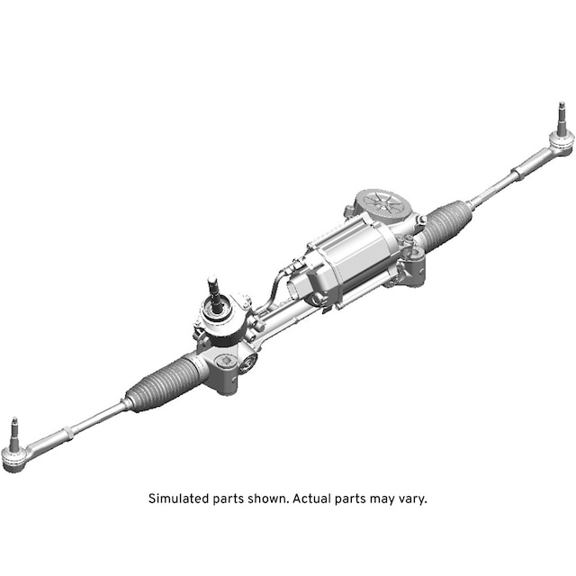 GM Genuine Parts Electric Dual Pinion Rack and Pinion Steering Gear, Remanufactured