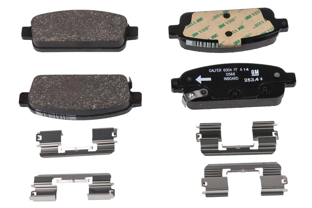 GM Genuine Parts Rear Disc Brake Pad Set