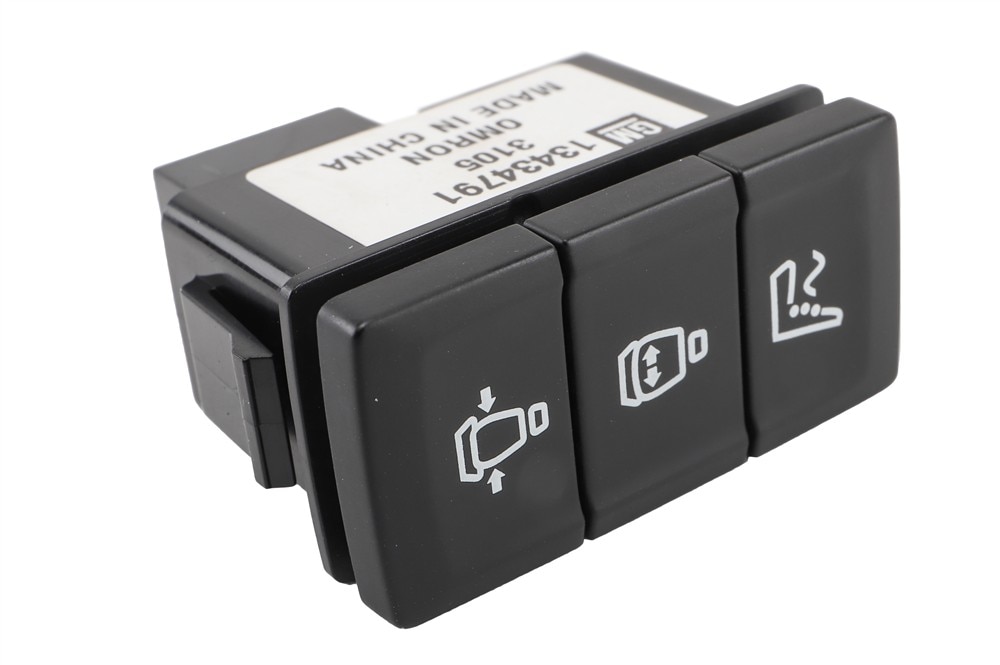 GM Genuine Parts Black Front Driver Seat Massage Switch