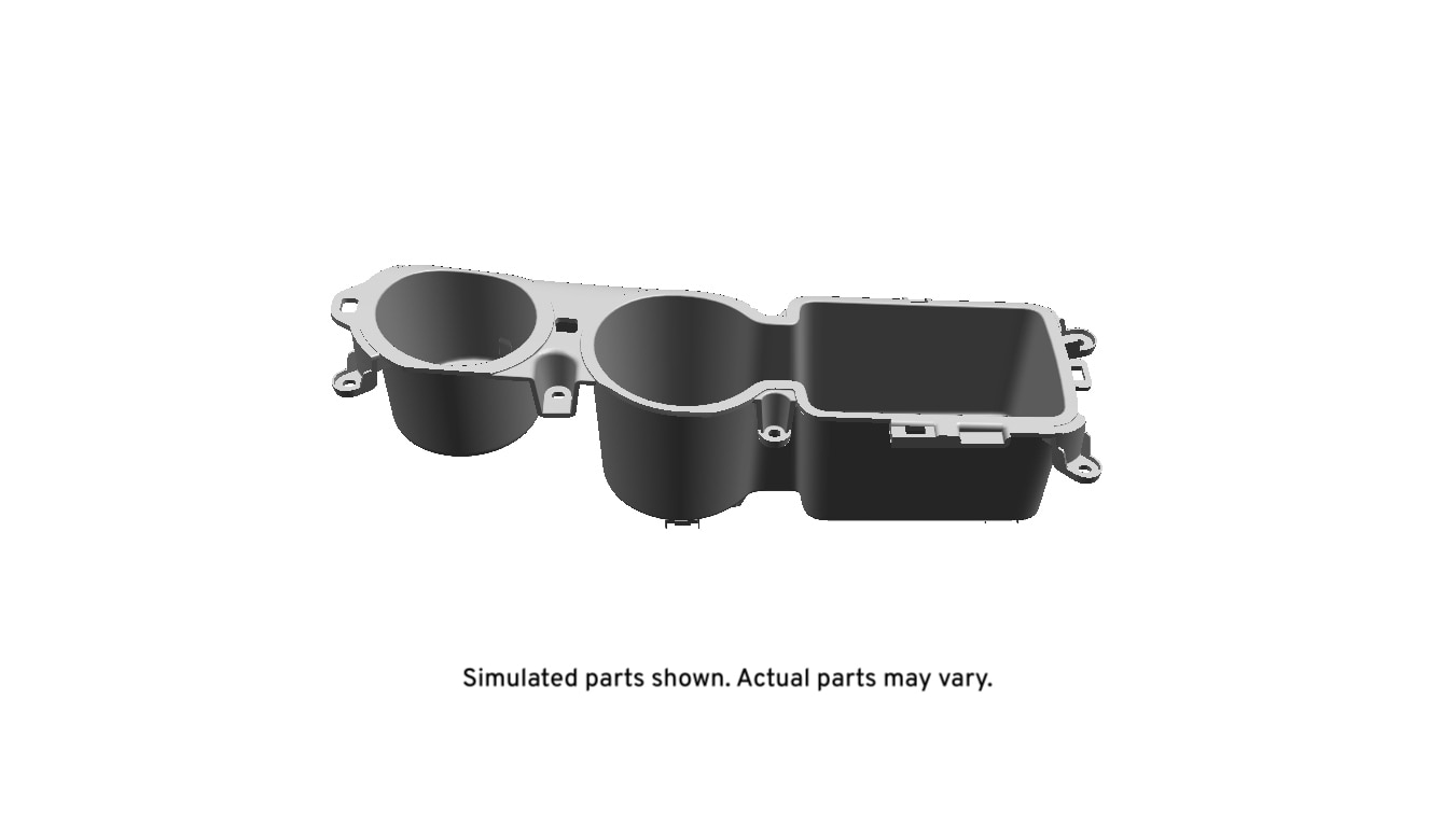 GM Genuine Parts Dark Atmosphere Front Floor Console Cup Holder