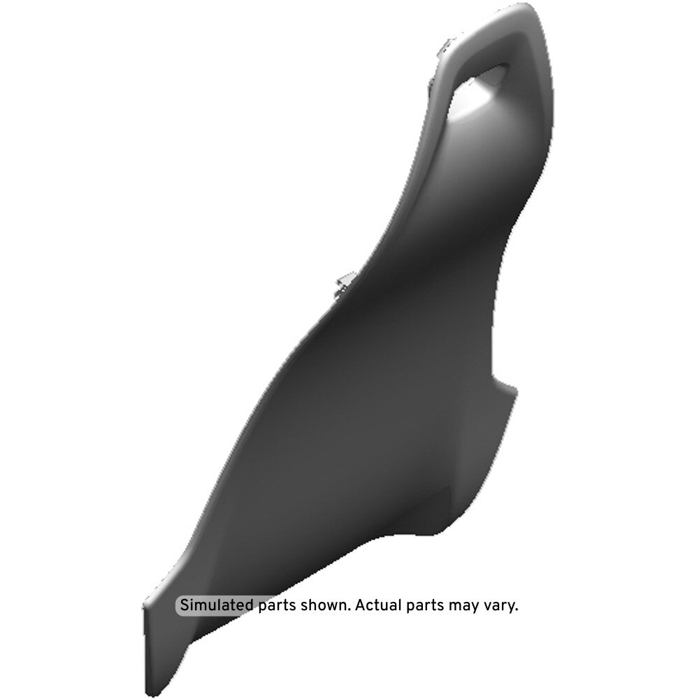 GM Genuine Parts Jet Black Front Seat Back Cushion Finish Panel