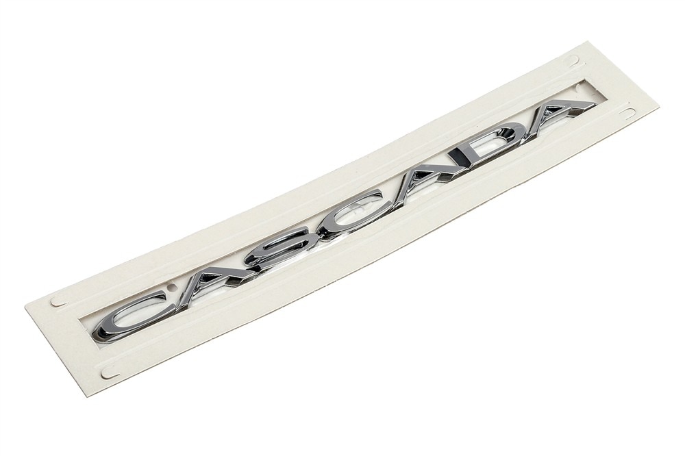 GM Genuine Parts Deck Lid Cascada Name Plate