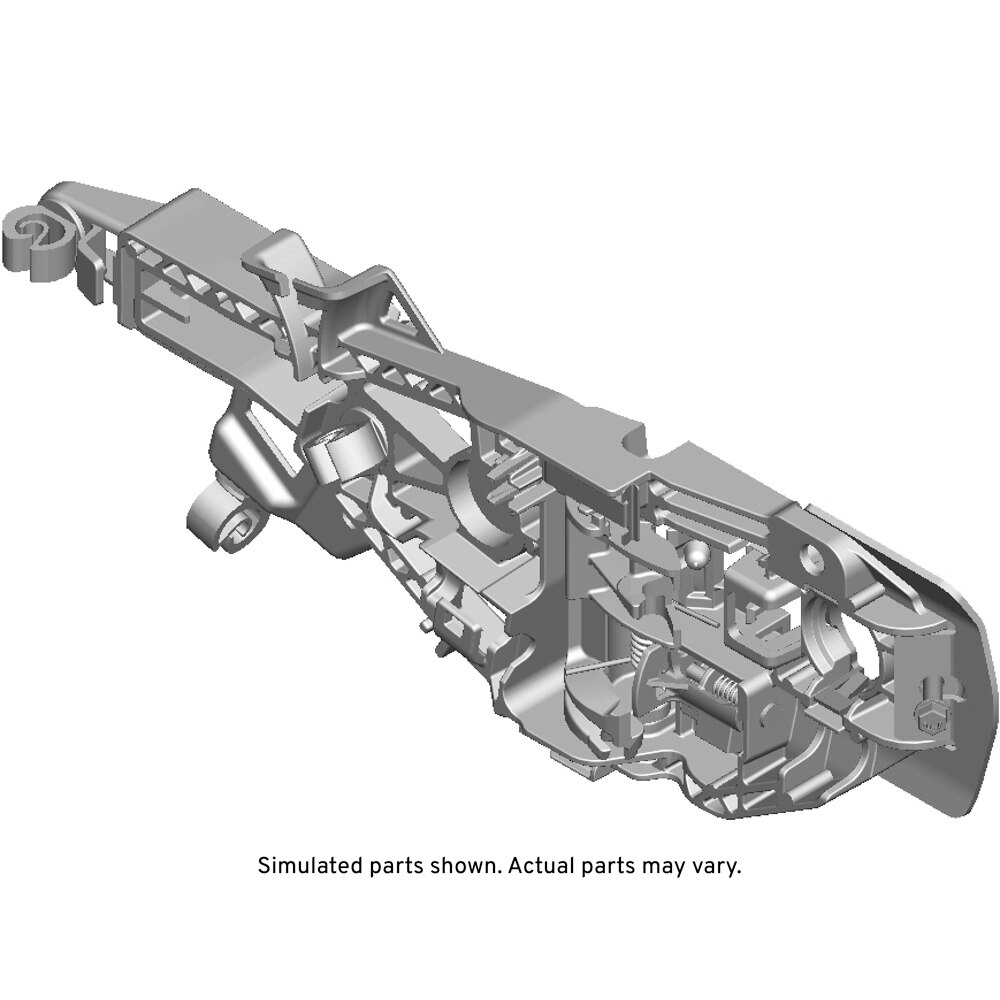 GM Genuine Parts Passenger Side Front Door Handle Bracket