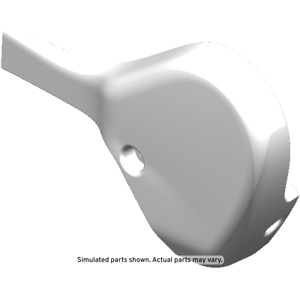 GM Genuine Parts Dark Titanium Passenger Seat Inner Adjuster Front Finish Cover