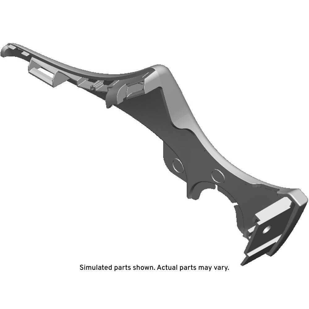GM Genuine Parts Jet Black Front Seat Inner Recliner Finish Cover