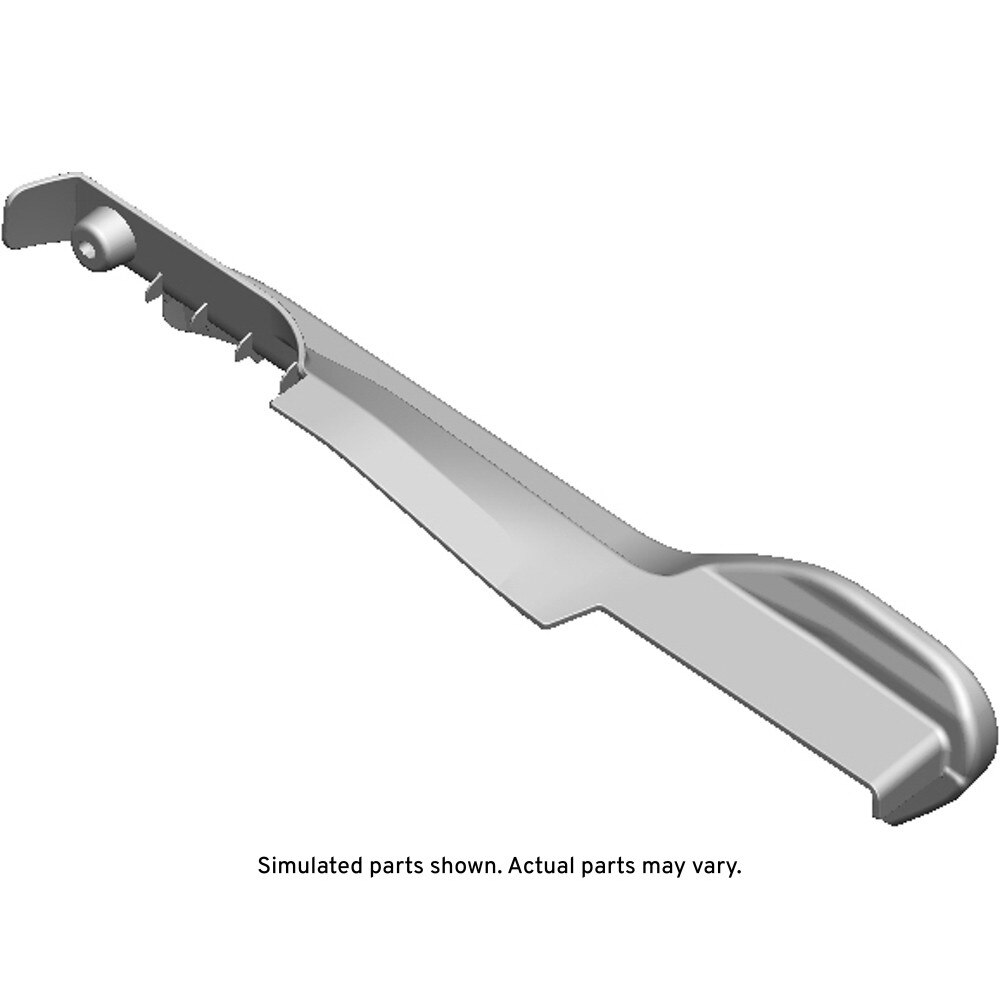 GM Genuine Parts Dark Galvanized Cool Passenger Seat Adjuster Finish Cover