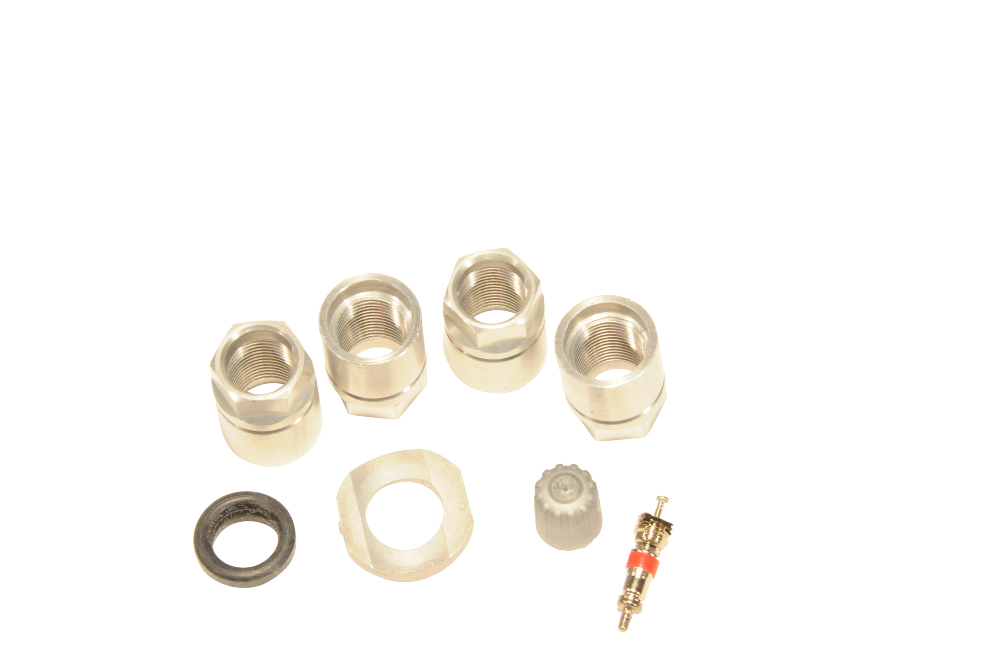 GM Genuine Parts Tire Pressure Monitoring System (TPMS) Sensor Kit with Stem, Washers, Nut, and Cap (Programming Required)