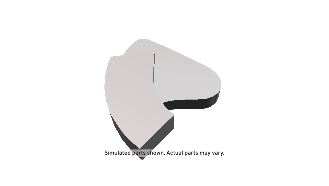 GM Genuine Parts Light Ash Gray Driver Seat Recliner Handle