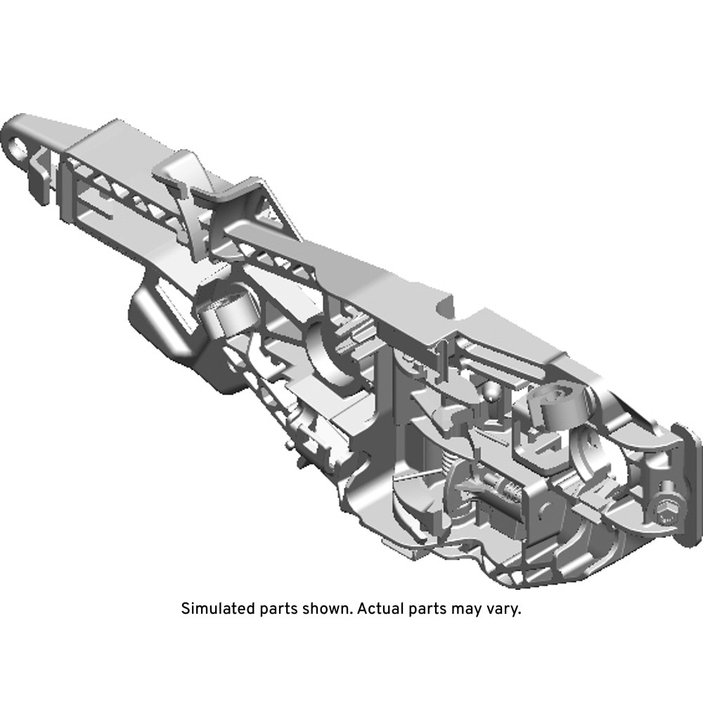 GM Genuine Parts Passenger Side Rear Door Outside Handle Bracket