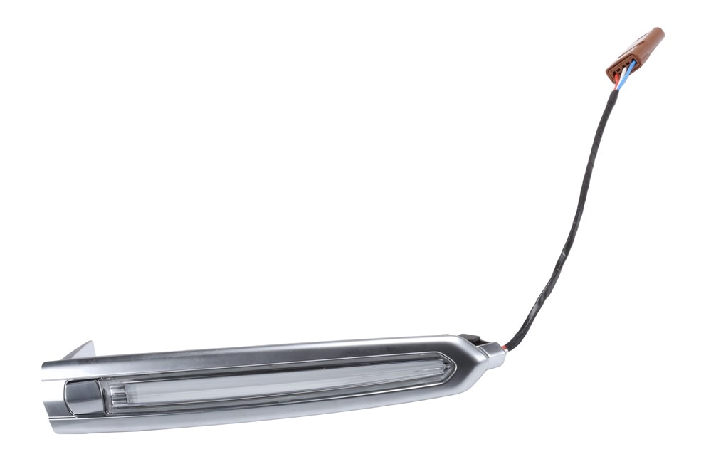 GM Genuine Parts Galvano Silver Rear Side Door Outside Handle Insert