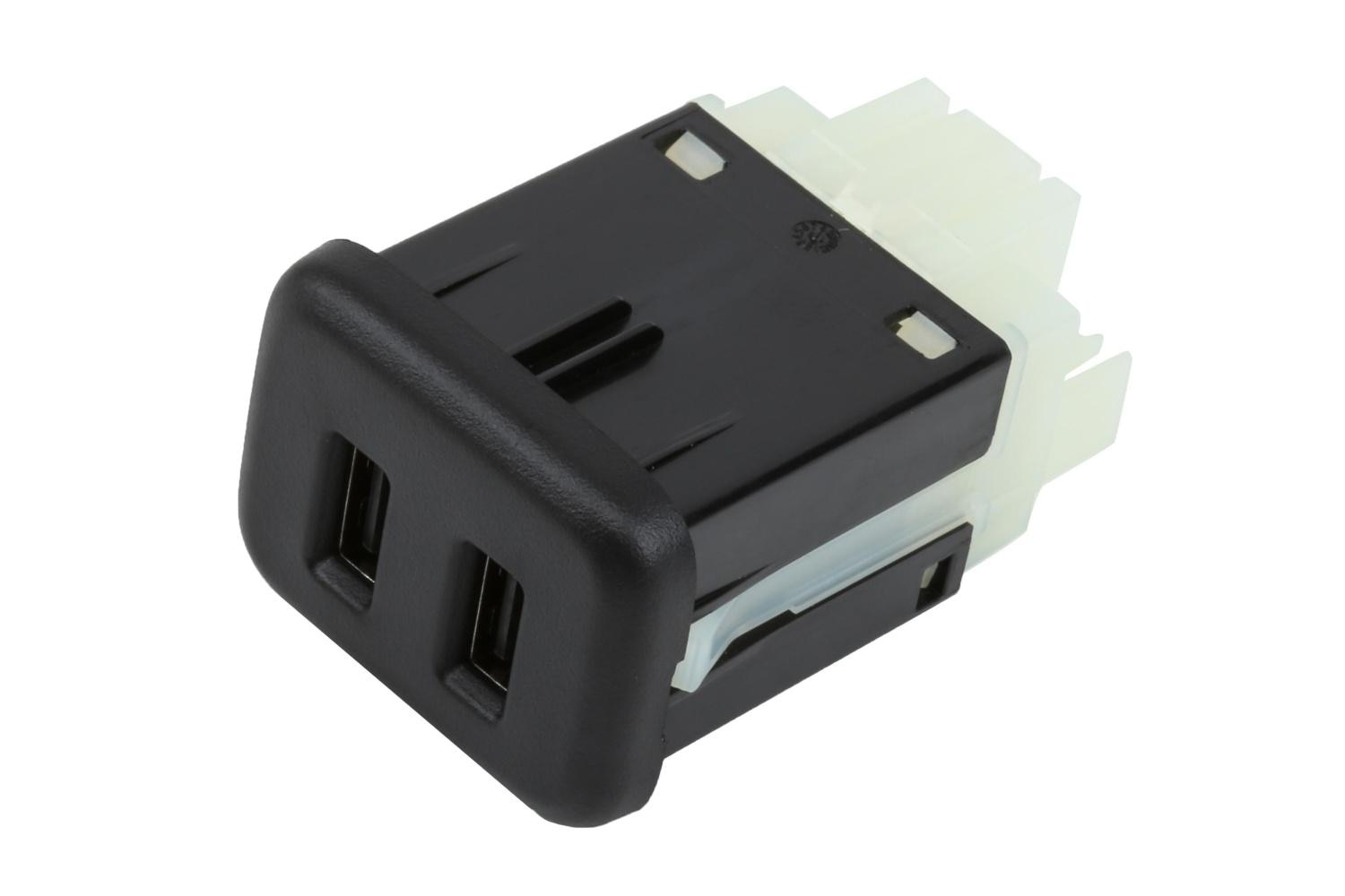 GM Genuine Parts Jet Black Multimedia Receptacle