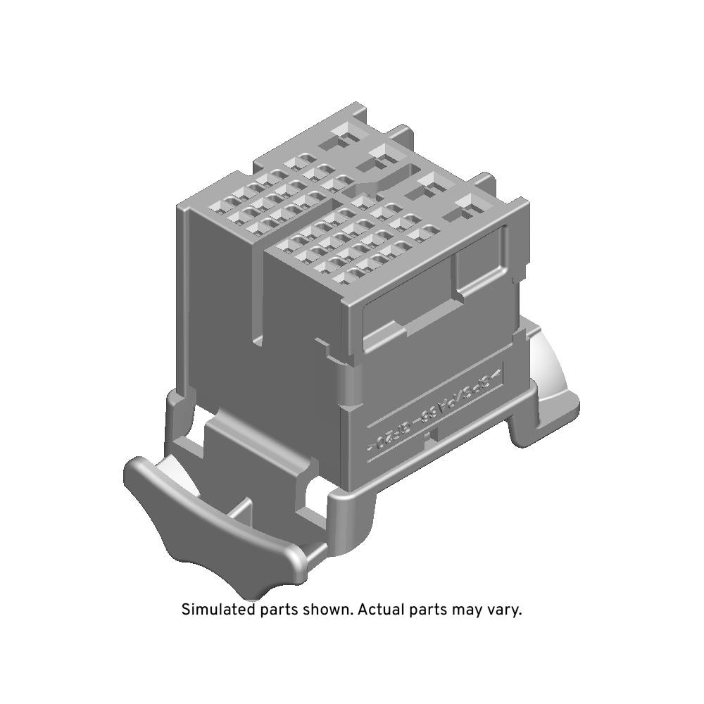 GM Genuine Parts Blue/Gray 32-Way Body Control Module Connector Kit