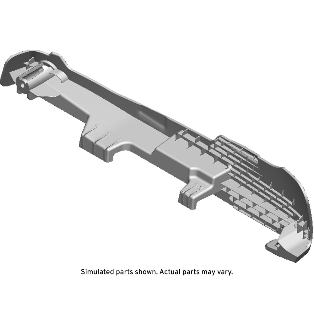 GM Genuine Parts Jet Black Passenger Side Seat Track Cover
