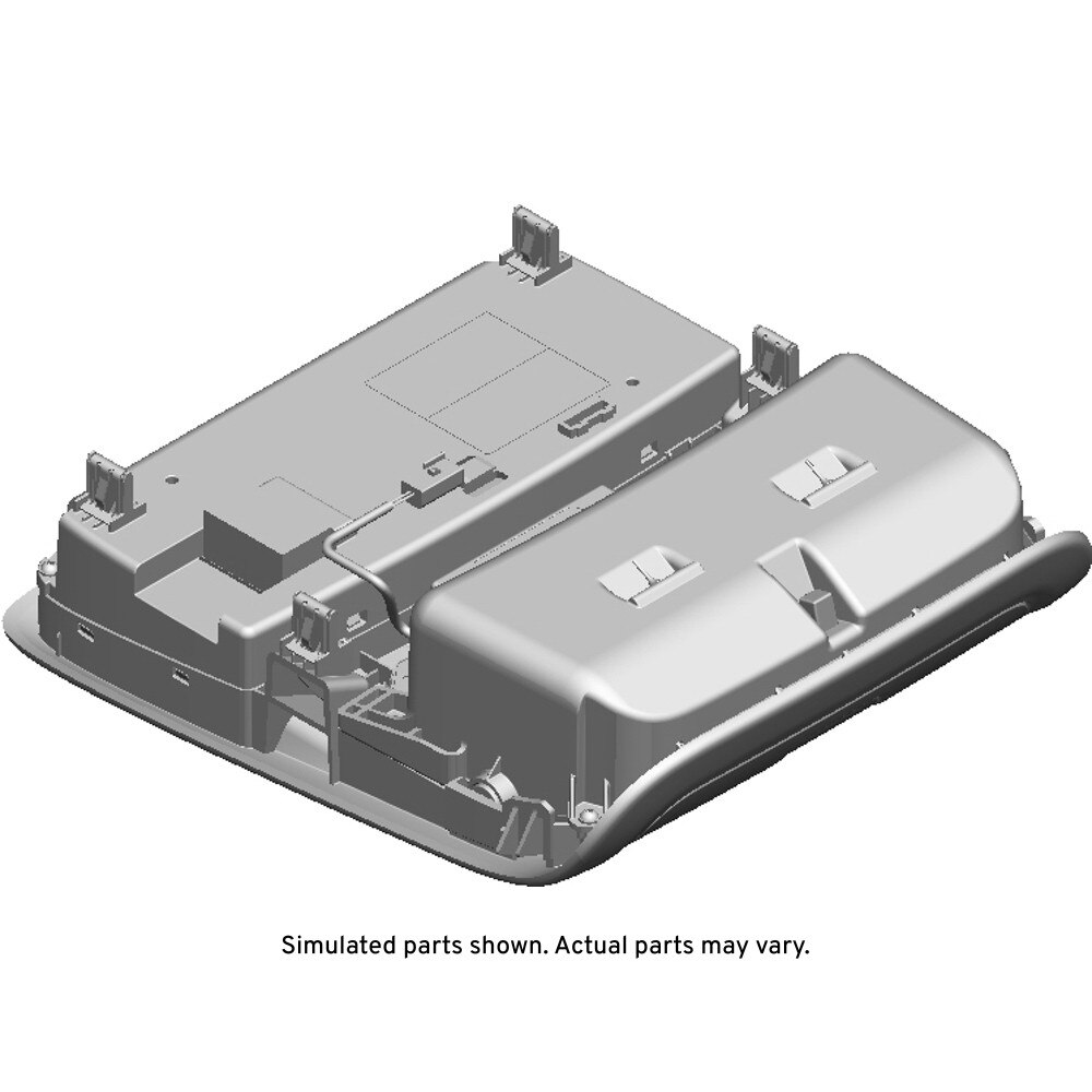 GM Genuine Parts Light Wheat Roof Console