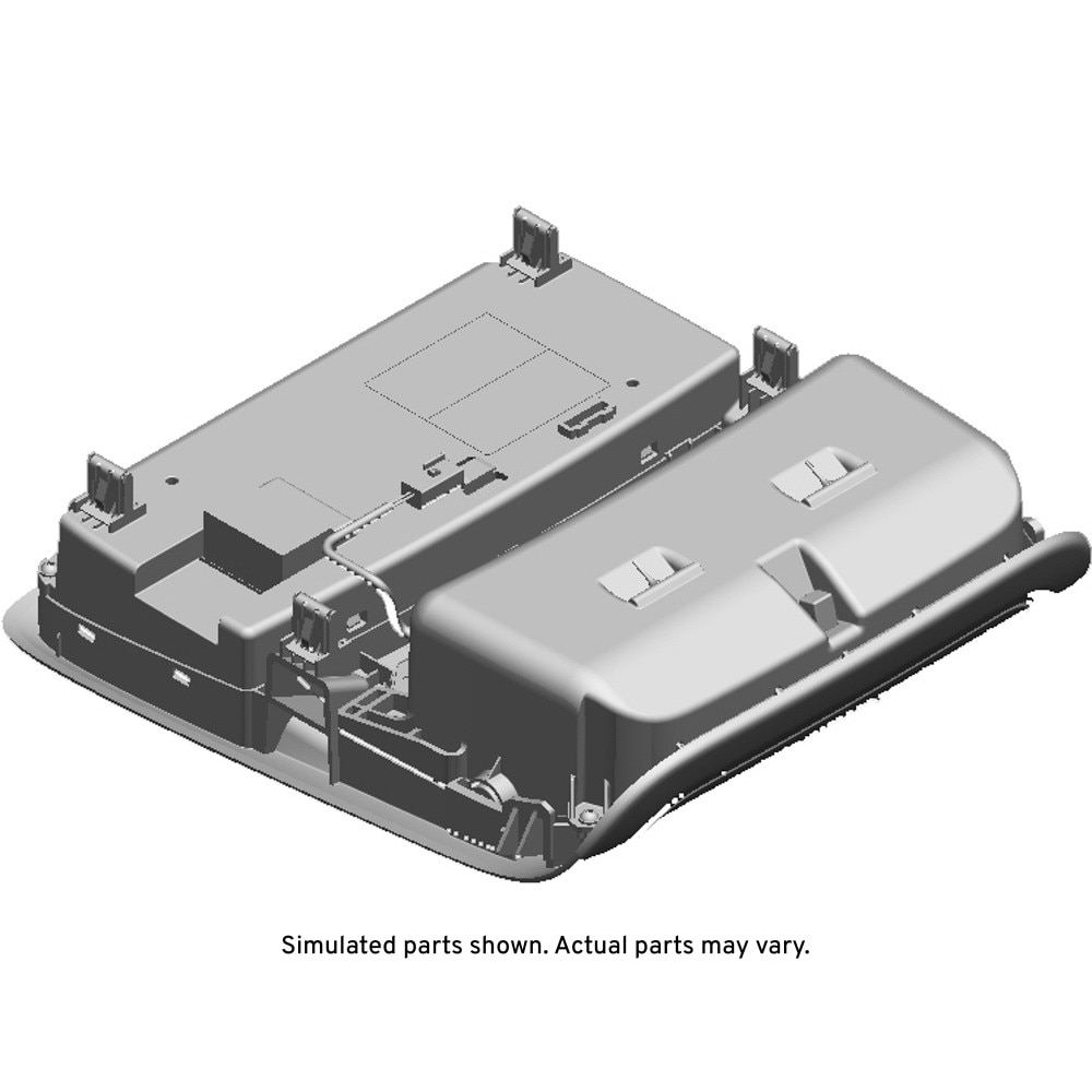GM Genuine Parts Light Wheat Roof Console