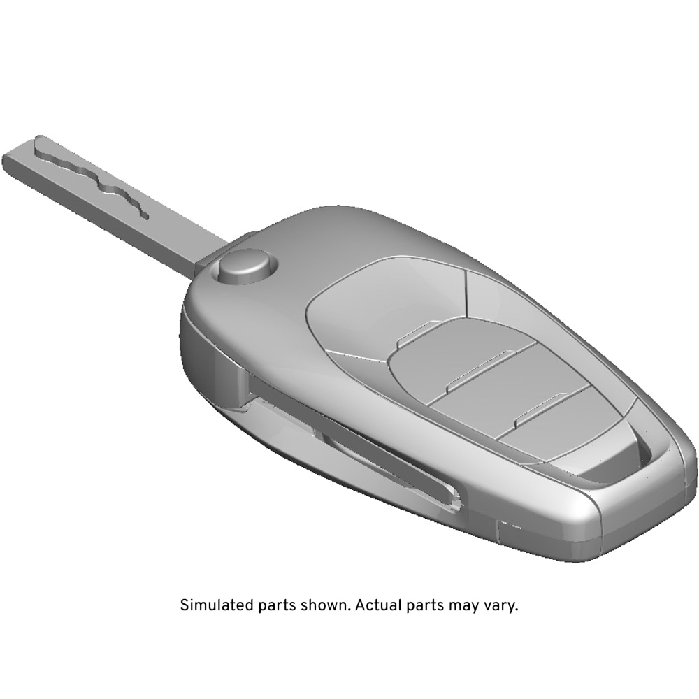 GM Genuine Parts Folding Door Lock and Ignition Lock Key (Programming Required)