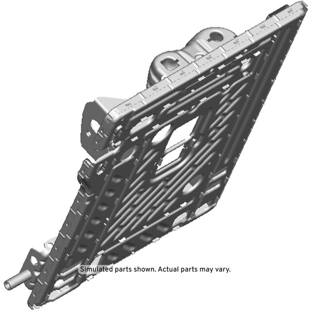GM Genuine Parts Rear Passenger Side Seat Back Frame