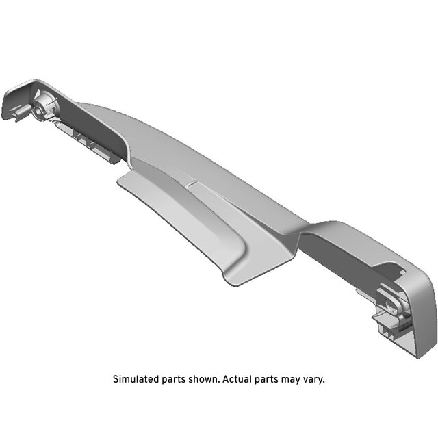 GM Genuine Parts Dark Ash Gray Front Passenger Side Seat Adjuster Finish Cover