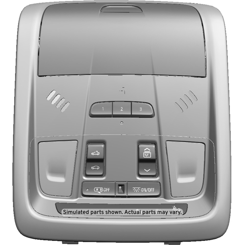 GM Genuine Parts Light  Wheat Roof Console