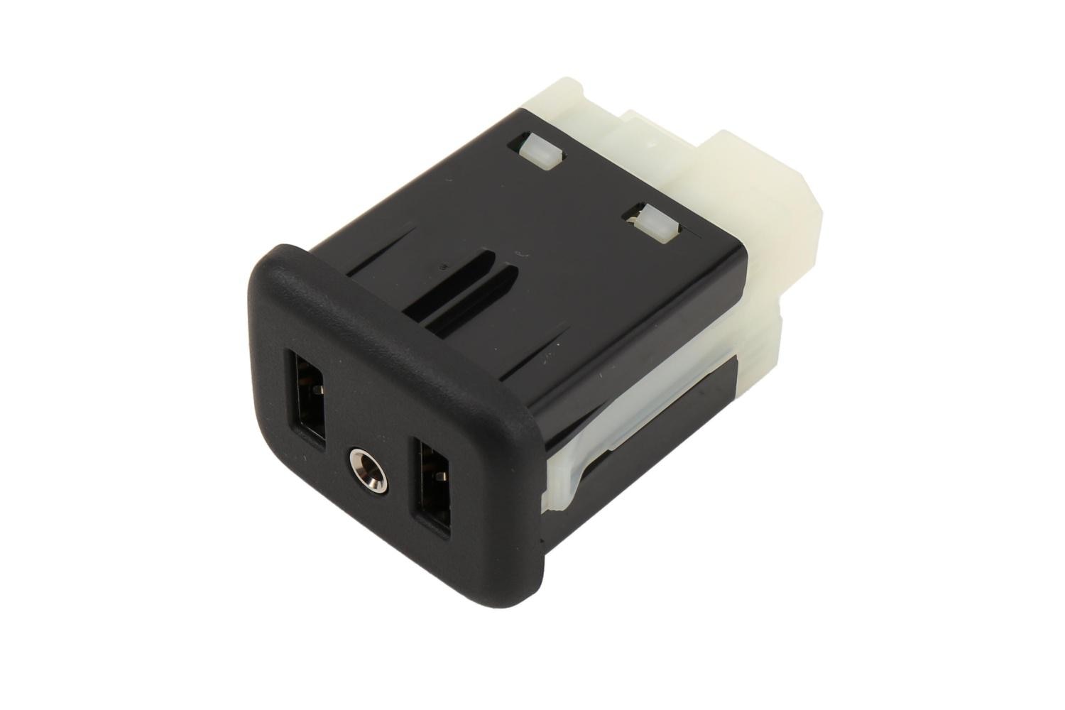 GM Genuine Parts Jet Black Audio Player and USB Receptacle