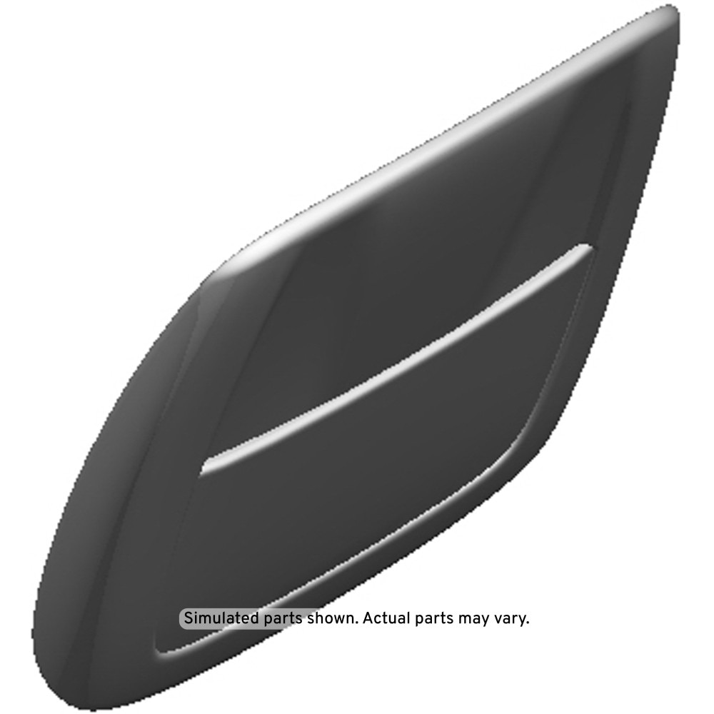 GM Genuine Parts Black Front Seat Back Finish Panel