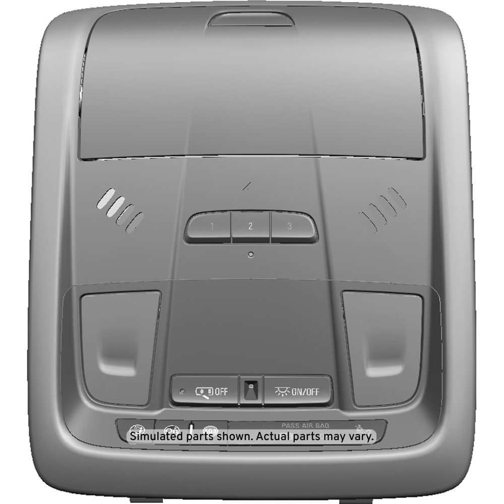 GM Genuine Parts Light Opel Gray Roof Console