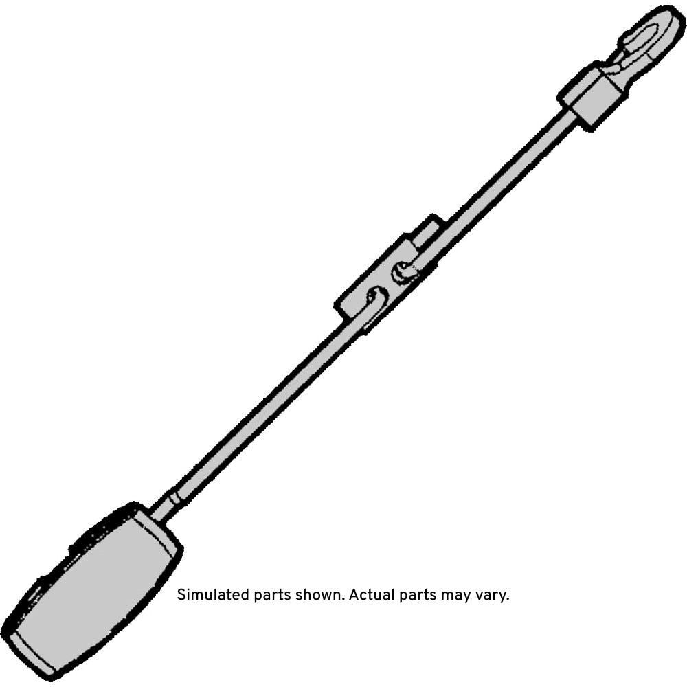 GM Genuine Parts Rear Seat Shoulder Belt Guide Kit