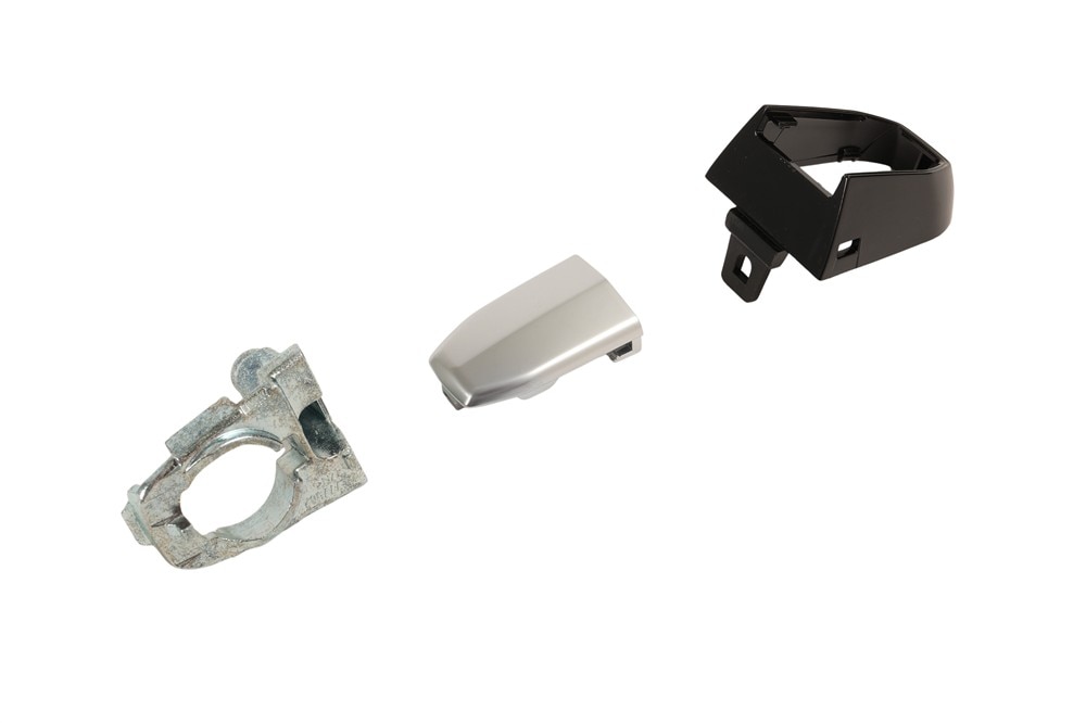 GM Genuine Parts Primed Front Driver Side Door Lock Cylinder Cover