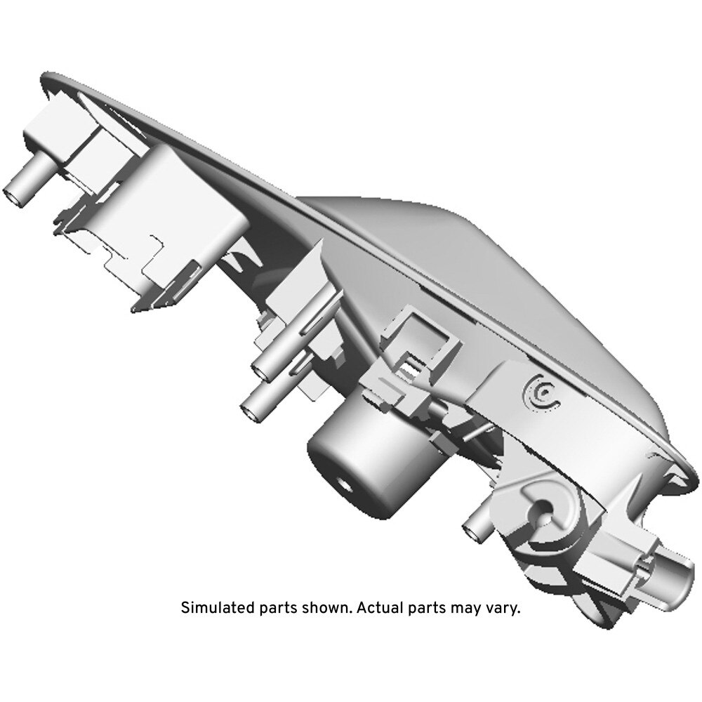 GM Genuine Parts Silver Front Driver Side Door Inside Handle