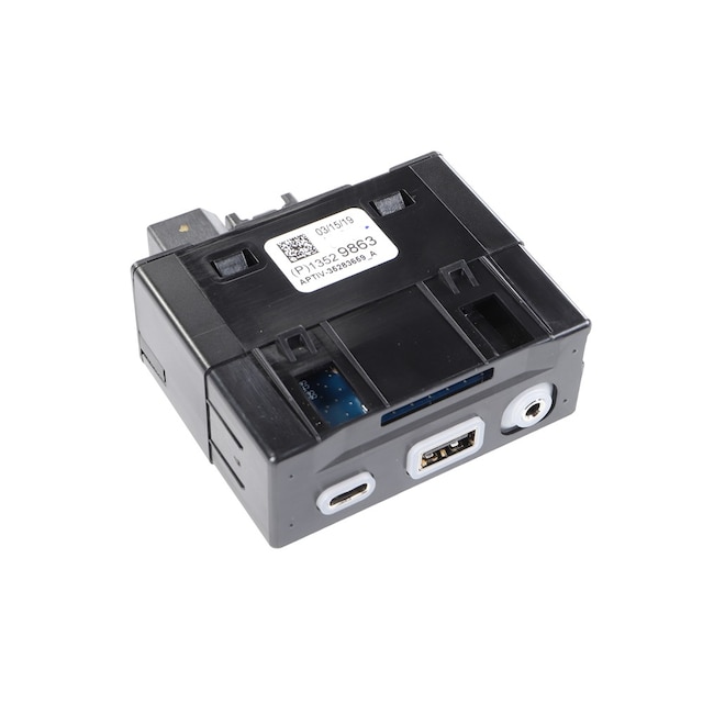 GM Genuine Parts Black Audio Player, USB, Auxiliary In, and Memory Card Receptacle