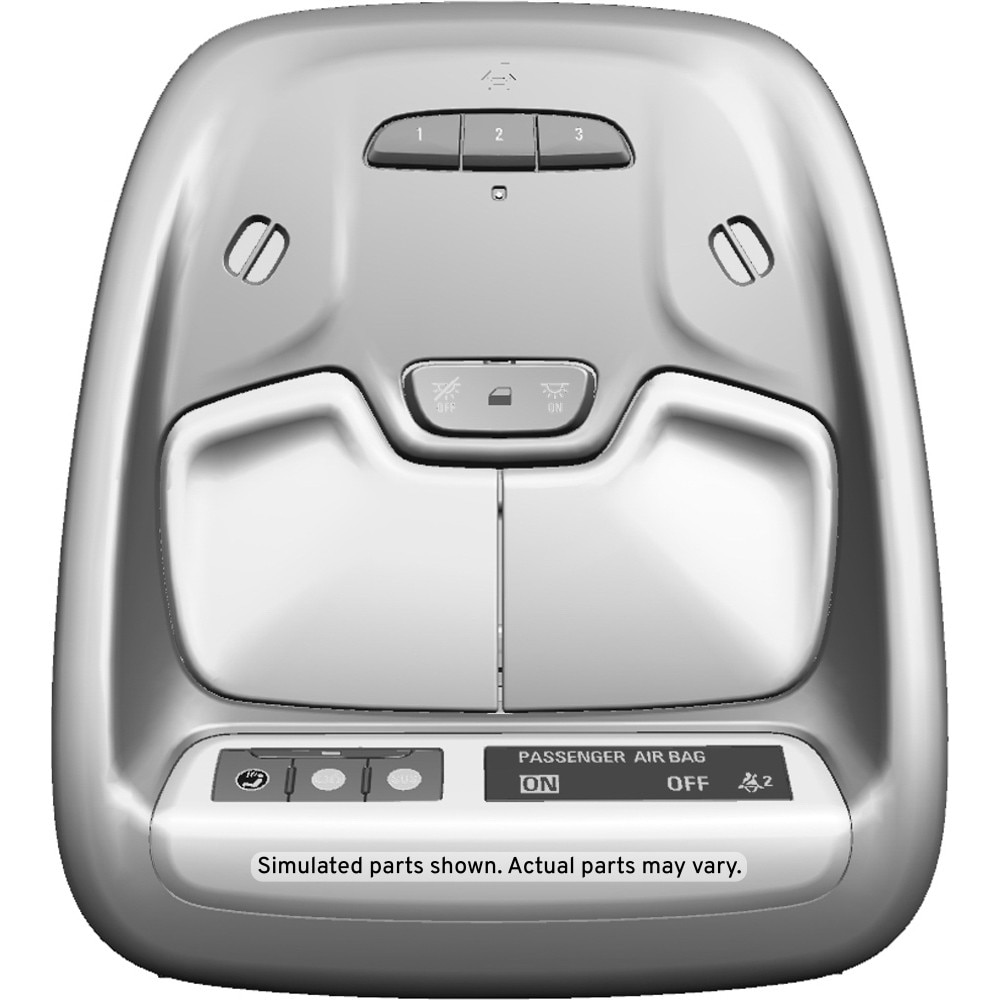 GM Genuine Parts Gray Roof Console