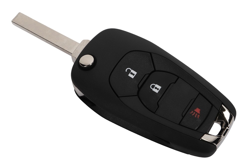 GM Genuine Parts Door Lock and Ignition Lock Folding Key (Programming Required)