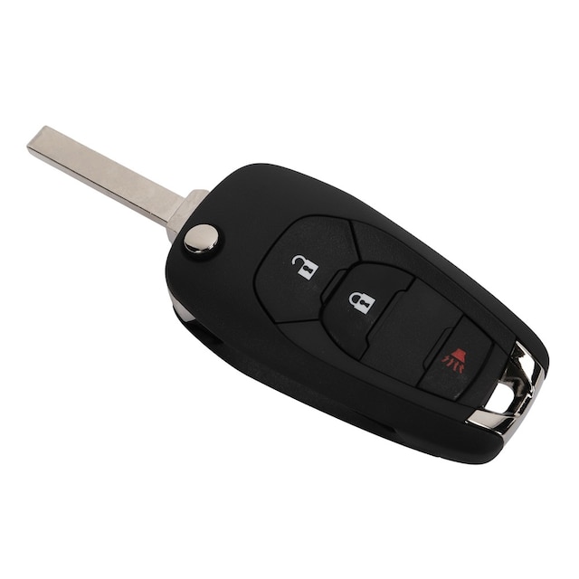GM Genuine Parts Door Lock and Ignition Lock Folding Key (Programming Required)
