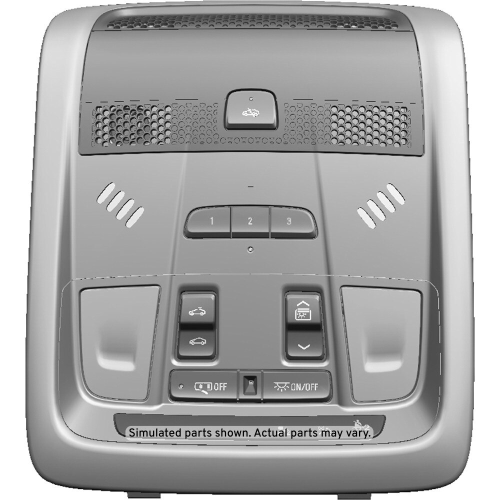 GM Genuine Parts Maple Sugar Roof Console
