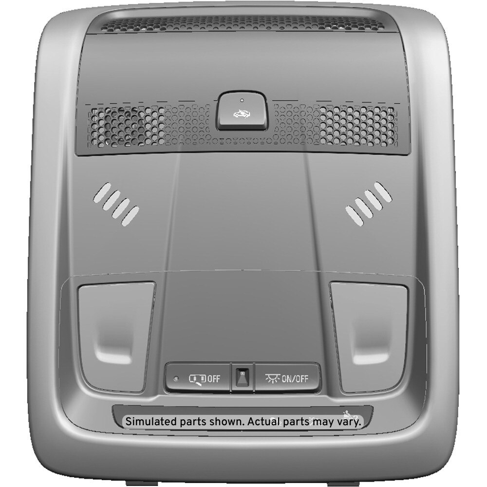 GM Genuine Parts Black Roof Console