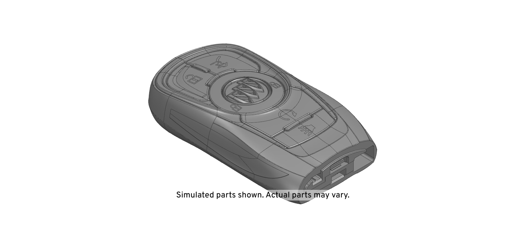 GM Genuine Parts Remote Control Door Lock and Theft Deterrent Transmitter (Programming Required)